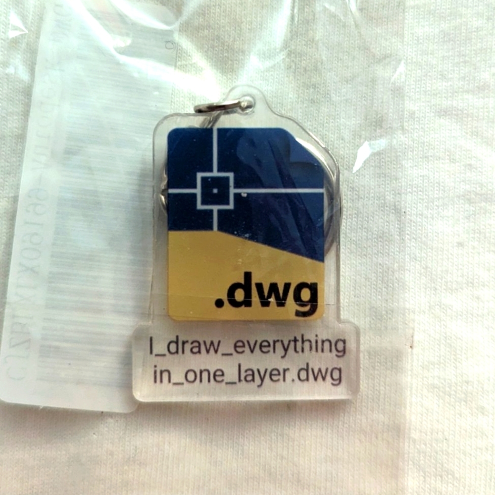 Unique keychain AutoCad